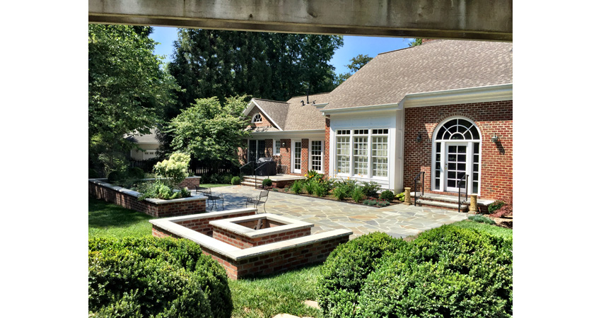 Davidson Backyard Landscaping After
