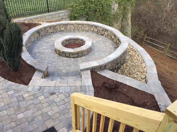 Fire Pit After Benton Outdoor Living